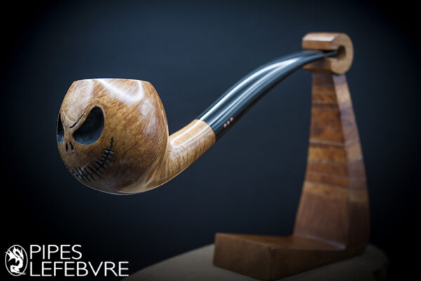 Pipe Courbe "Jack Skellington" Handmade – Image 3