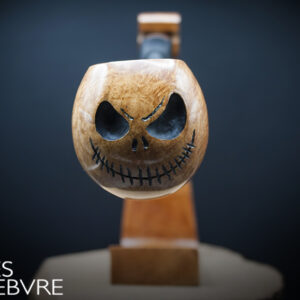 Pipe Courbe "Jack Skellington" Handmade