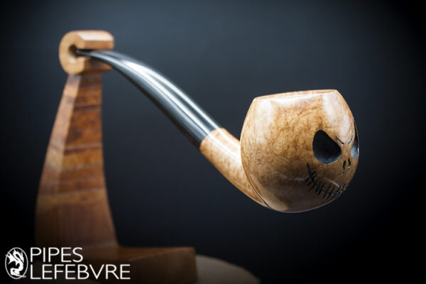 Pipe Courbe "Jack Skellington" Handmade – Image 2