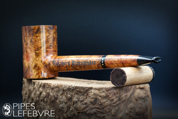 Pipe Poker Droite Marqueterie Handmade – Image 7