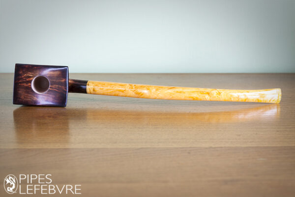 Pipe Churchwarden Forme Libre Handmade – Image 4
