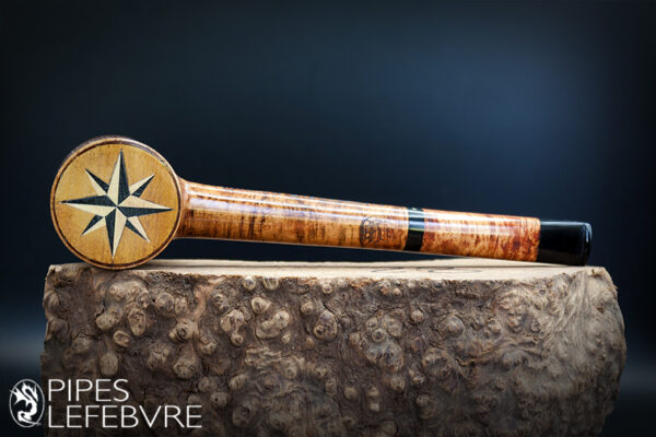 Pipe Poker Droite Marqueterie Handmade – Image 5