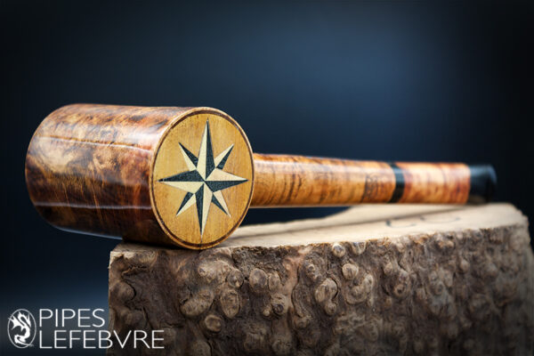 Pipe Poker Droite Marqueterie Handmade – Image 4