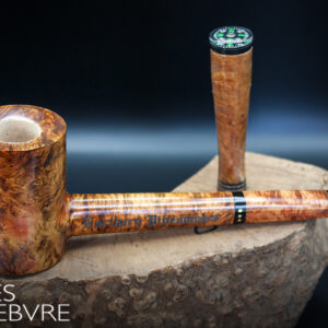 Pipe Poker Droite Marqueterie Handmade