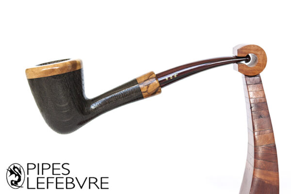 Pipe forme libre morta-olivier handmade – Image 2
