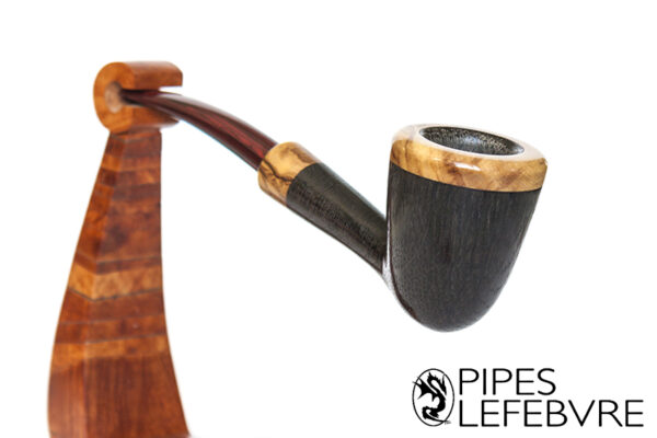 Pipe forme libre morta-olivier handmade – Image 3