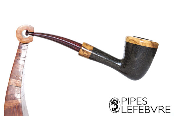 Pipe forme libre morta-olivier handmade – Image 4