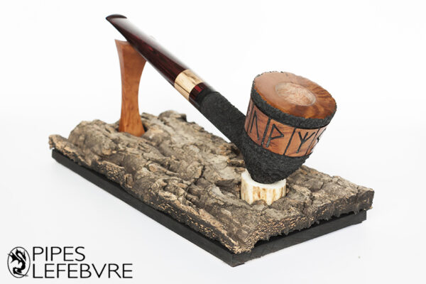 Pipe Runes Viking Handmade + Stand – Image 8