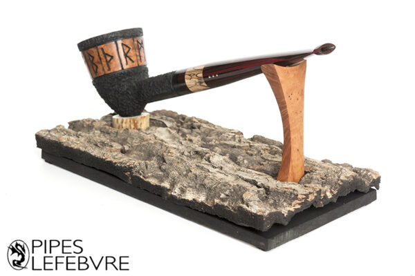 Pipe Runes Viking Handmade + Stand – Image 5