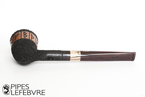 Pipe Runes Viking Handmade + Stand – Image 3