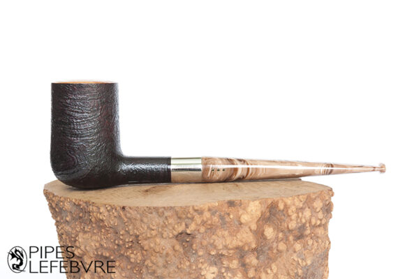 Pipe Droite Sablée Handmade 9mm – Image 2