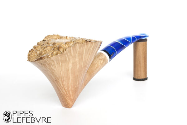 Pipe Fleurs Deux Tuyaux Handmade 9mm – Image 7