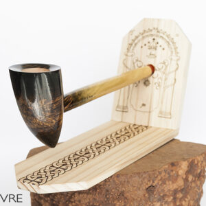Pipe Médiévale Fantastique Handmade (avec stand)