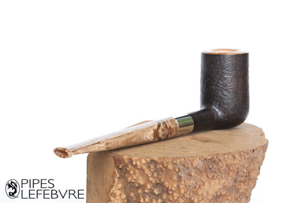 Pipe Droite Sablée Handmade 9mm – Image 6