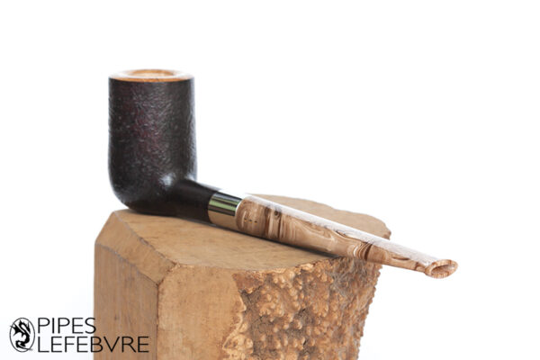 Pipe Droite Sablée Handmade 9mm – Image 5