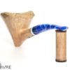 Pipe Fleurs Deux Tuyaux Handmade 9mm – Image 6