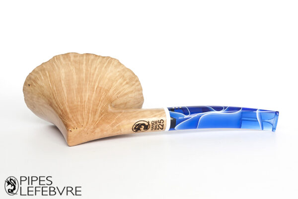 Pipe Fleurs Deux Tuyaux Handmade 9mm – Image 4