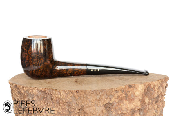 Pipe Billiard Tuyau Courbe Handmade Vieille Bruyère – Image 2