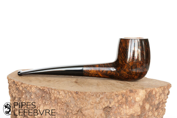 Pipe Billiard Tuyau Courbe Handmade Vieille Bruyère – Image 7
