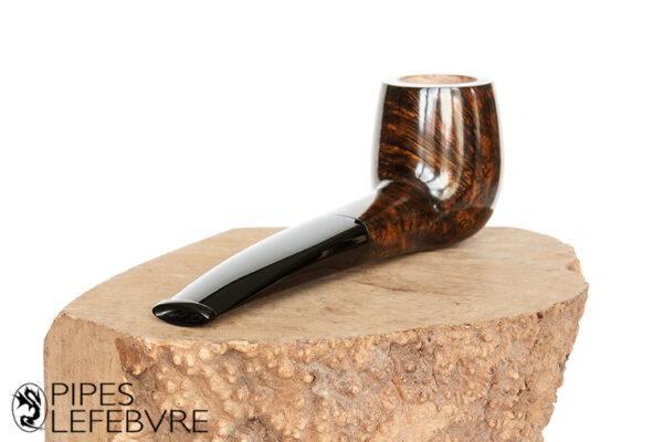 Pipe Billiard Tuyau Courbe Handmade Vieille Bruyère – Image 6