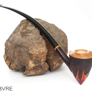 Pipe Churchwarden (Liseuse) Flamming Handmade