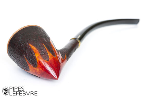 Pipe Churchwarden (Liseuse) Flamming Handmade – Image 6