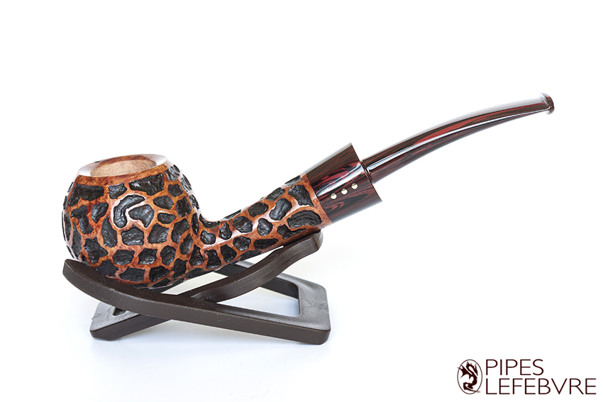 Pipe Tomato Handmade finition "Morille" – Image 2