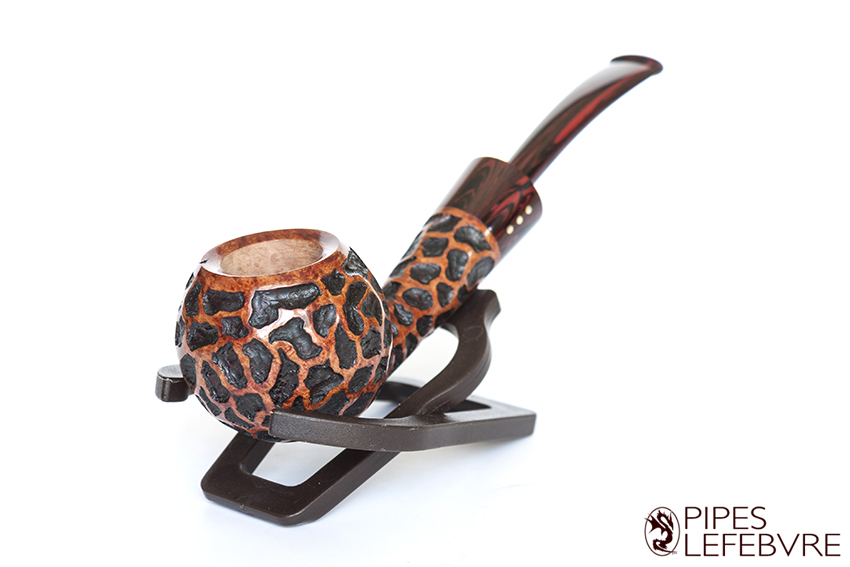 Pipe Tomato Handmade finition "Morille"