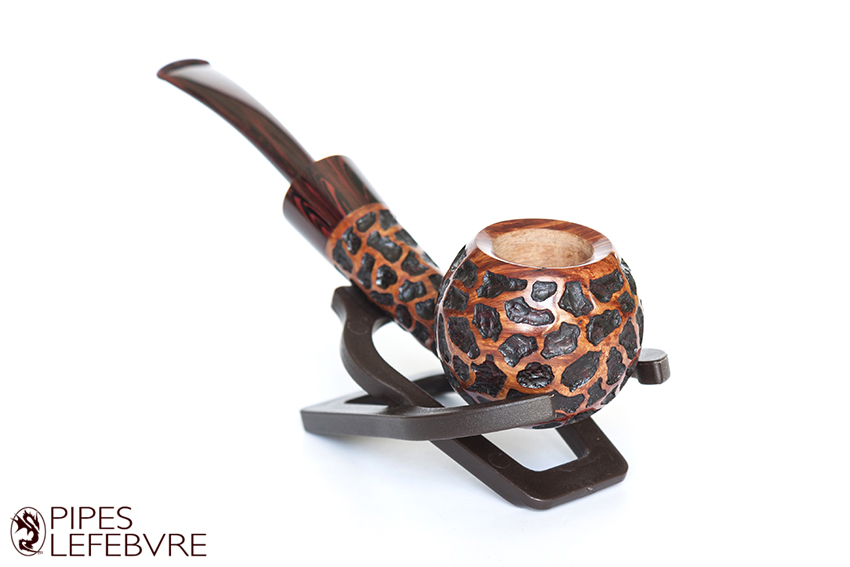 Pipe Tomato Handmade finition "Morille" – Image 8