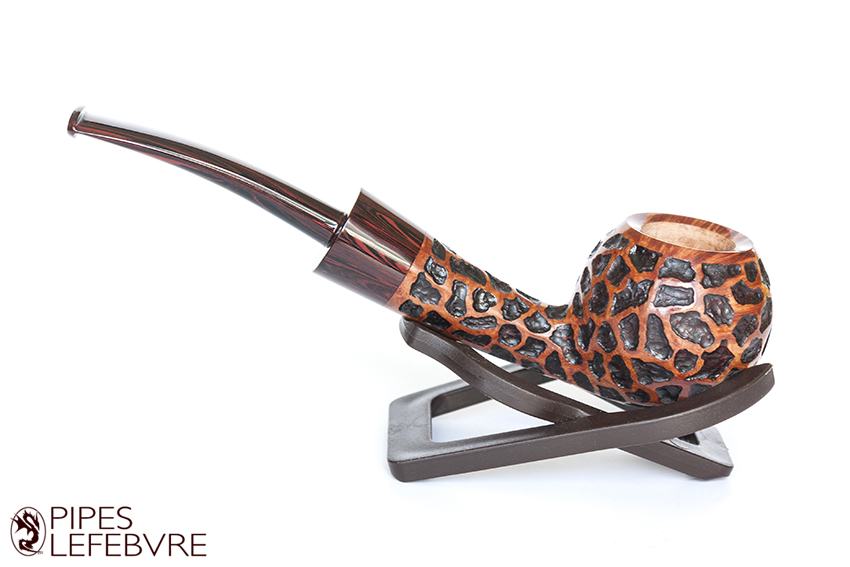Pipe Tomato Handmade finition "Morille" – Image 7