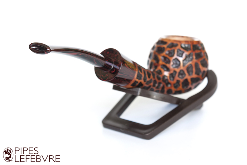 Pipe Tomato Handmade finition "Morille" – Image 6