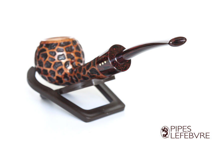 Pipe Tomato Handmade finition "Morille" – Image 5