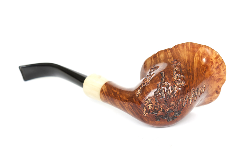 Pipe estate fleur Courrieu Cogolin Vieille Bruyère – Image 3